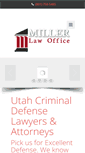 Mobile Screenshot of millerlawofficeut.com